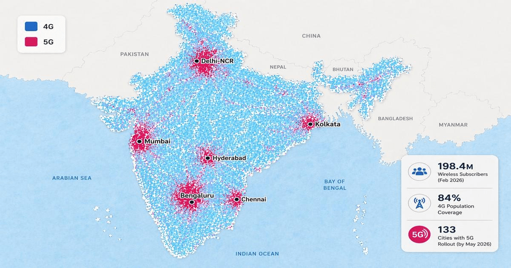 g5 maps 5G Coverage Maps India