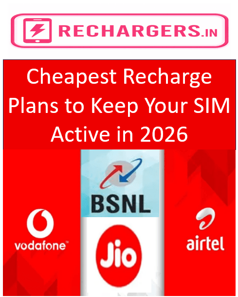 cheapest recharge plan to keep SIM active