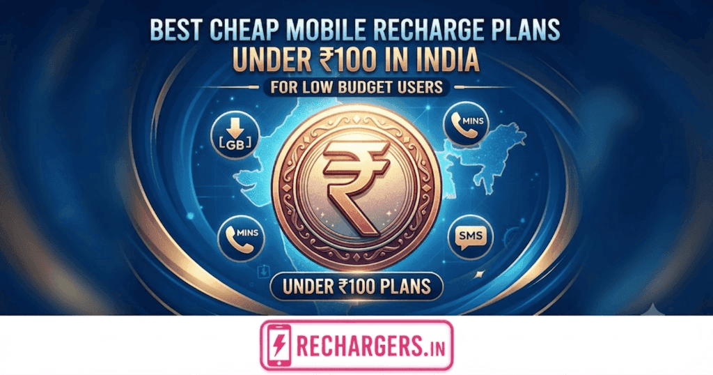 Keyword	best mobile recharge plan under 100